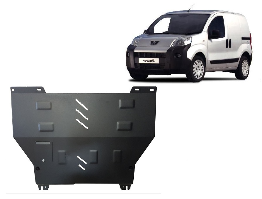 RAS RICAMBI AUTO STORE Couvre-Moteur Inférieur Compatible Peugeot Bipper - Protection Robuste