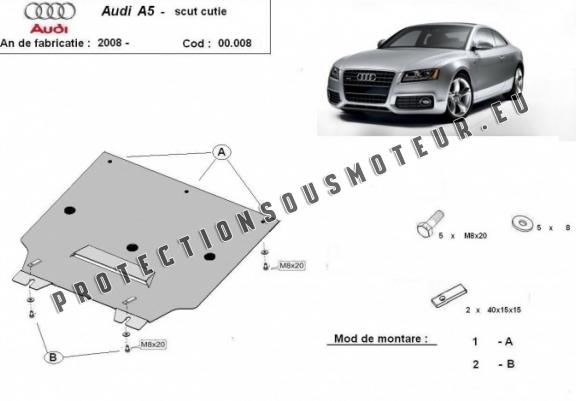 Cache de protection de la boîte de vitesse Audi A5