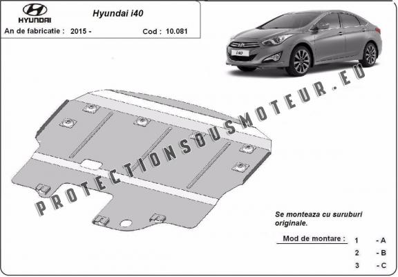 Cache sous moteur et de la boîte de vitesse Hyundai i40