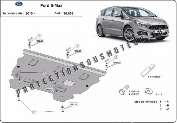 Cache sous moteur et de la boîte de vitesse Ford S-Max