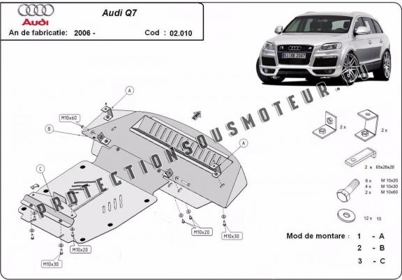 Cache Sous Moteur Audi Q7