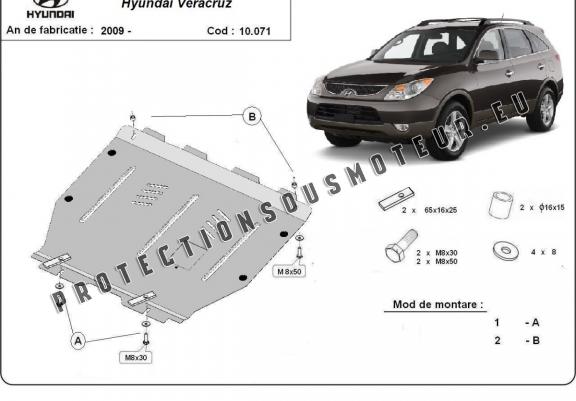 Cache sous moteur et de la boîte de vitesse Hyundai Veracruz