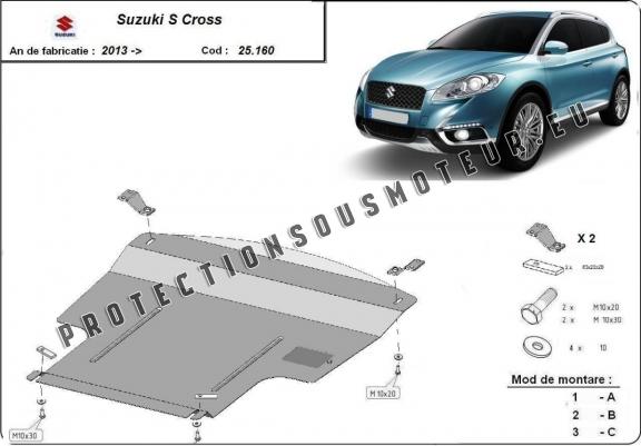 Cache sous moteur et de la boîte de vitesse Suzuki S-Cross