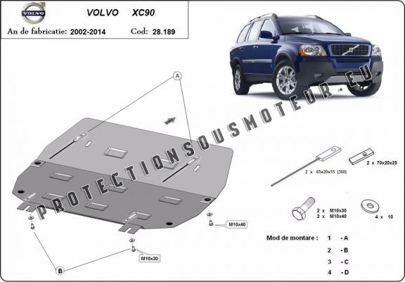 Cache sous moteur et de la boîte de vitesse Volvo XC90