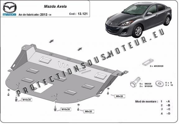 Cache sous moteur et de la boîte de vitesse Mazda Axela