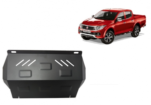 Cache de protection de radiateur Fiat Fullback