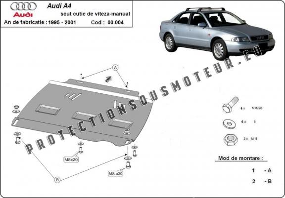 Cache de protection de la boîte de vitesse Audi A4 B5 - manuelle