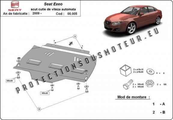 Cache de protection de la boîte de vitesse Seat Exeo - automatique