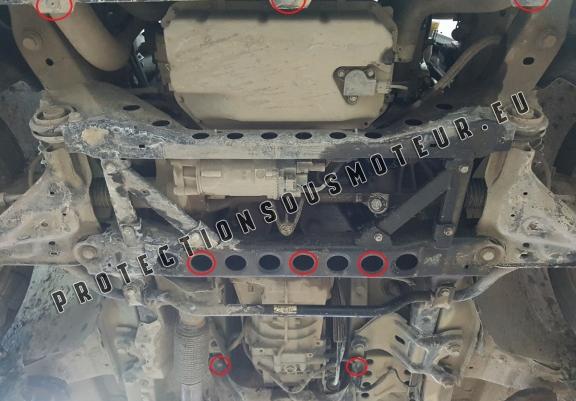 Cache sous moteur et de la boîte de vitesse Mercedes Vito W447 - 4X2 