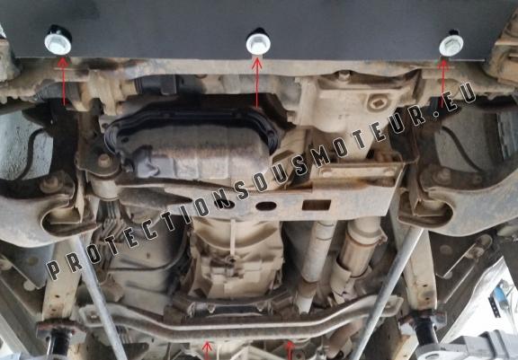 Cache de protection de la boîte de vitesse Nissan Navara D22