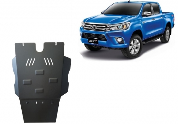 Cache de protection de la boîte de vitesse et de la filtre à particules Toyota Hilux Revo
