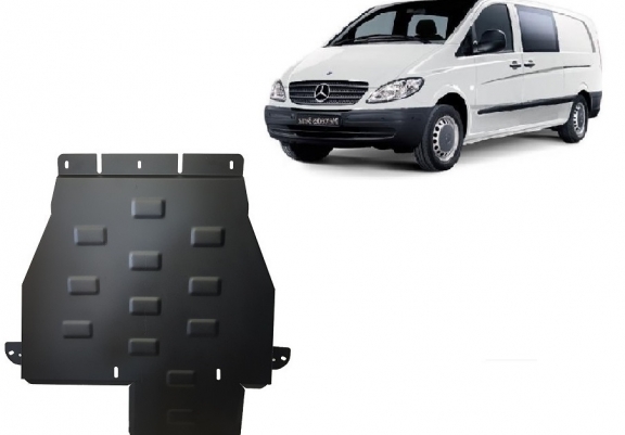 Cache de protection de la boîte de vitesse Mercedes Vito W639 - 4x4