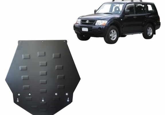Cache de protection de la boîte de vitesse Mitsubishi Pajero 3 (V60, V70) Vers. 2.0