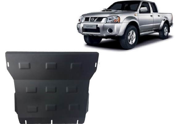 Cache sous moteur et de la radiateur Nissan Navara D22