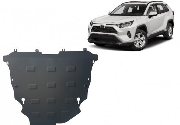 Cache sous moteur et de la boîte de vitesse Toyota Rav4