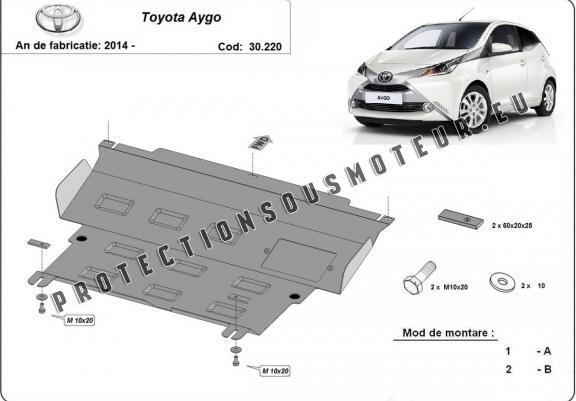 Cache sous moteur et de la boîte de vitesse Toyota Aygo AB40