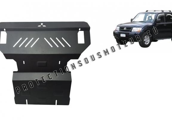 Cache sous moteur et de la radiateur Mitsubishi Pajero 3 (V60, V70)