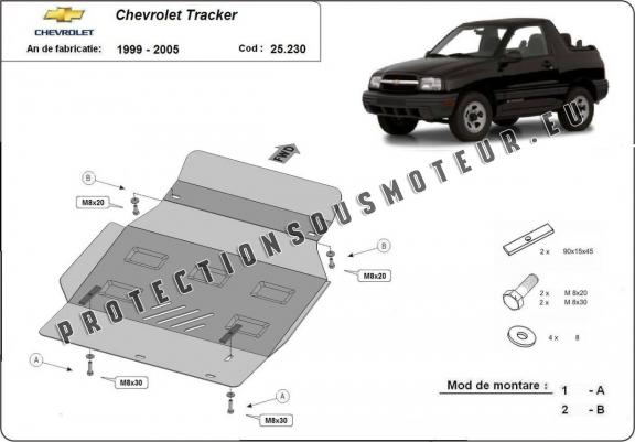 Cache Sous Moteur Chevrolet Tracker