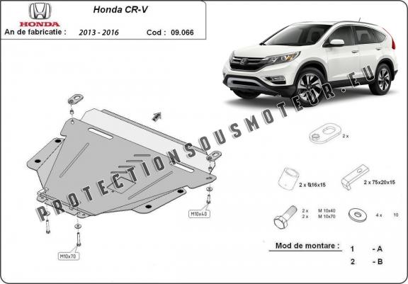Cache sous moteur et de la boîte de vitesse Honda CR-V Gen 4