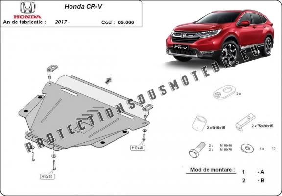 Cache sous moteur et de la boîte de vitesse Honda CR-V Gen 5