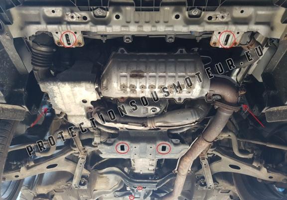 Cache sous moteur et de la radiateur Subaru Forester 4