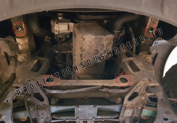 Cache sous moteur et de la boîte de vitesse Mercedes Sprinter 906 4x4