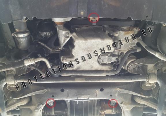 Cache sous moteur et de la radiateur Audi A4 B7 All Road 