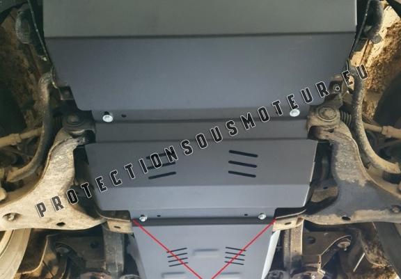 Cache sous moteur et de la radiateur Mitsubishi L 200