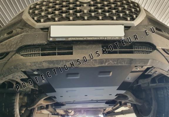 Cache sous moteur et de la radiateur SsangYong Rexton