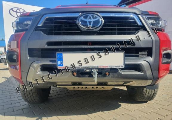 Cache de protection de radiateur Toyota Hilux Revo - Aluminium