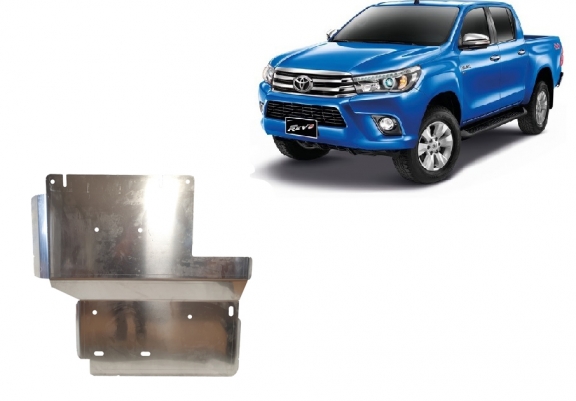 Cache de protection du différentiel  Toyota Hilux Revo - Aluminium