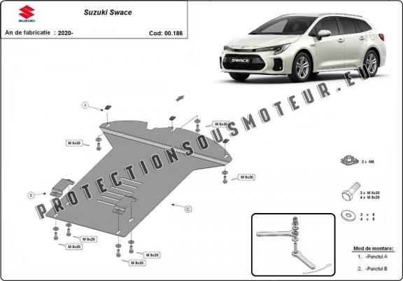Protection convertisseur catalytique/cat lock  Suzuki Swace