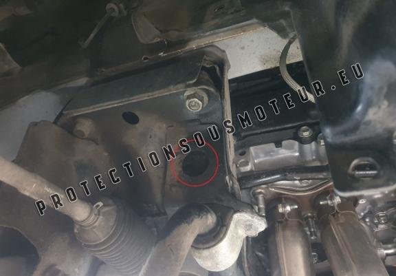 Cache sous moteur et de la radiateur Subaru Forester 5