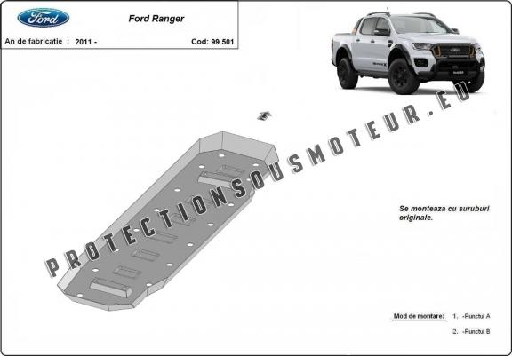 Cache de protection de réservoir Ford Ranger