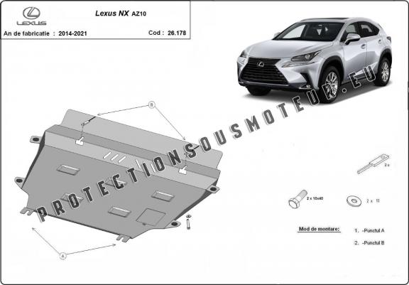 Cache sous moteur et de la boîte de vitesse Lexus NX AZ10