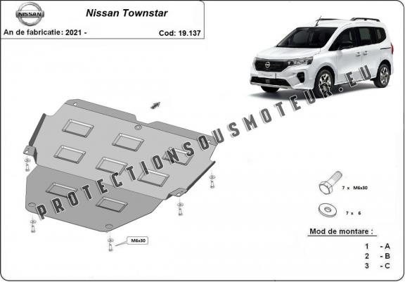 Cache sous moteur Nissan Townstar