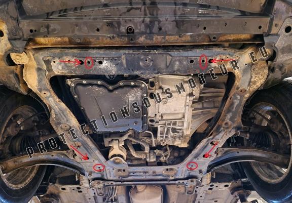 Cache sous moteur et de la boîte de vitesse Nissan X-Trail T31 - Vers 2.0