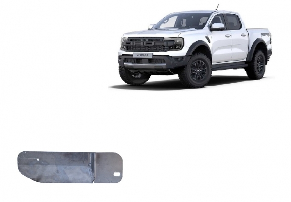 Cache de protection de filtre à carburant Ford Ranger Raptor - Aluminium