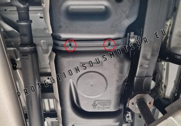 Cache de protection de réservoir Toyota Hilux