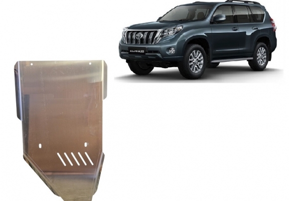 Cache de protection aluminium de la boîte de vitesse Toyota Land Cruiser 150