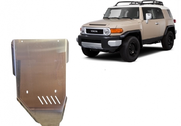 Cache de protection aluminium de la boîte de vitesse Toyota FJ Cruiser