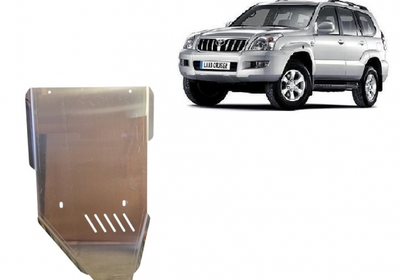 Cache de protection aluminium de la boîte de vitesse Toyota Land Cruiser J120