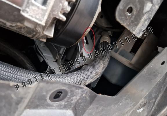 Cache sous moteur et de la boîte de vitesse Renault Trafic