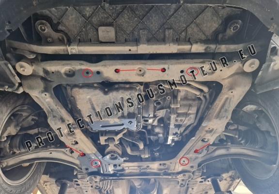 Cache sous moteur et de la boîte de vitesse Nissan Qashqai J10