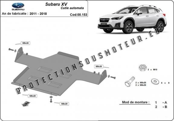 Cache de protection de la boîte de vitesse automatique Subaru XV