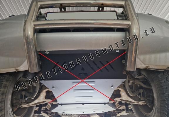 Cache de protection de la boîte de vitesse Mitsubishi Pajero 3 (V60, V70) Vers. 2.0