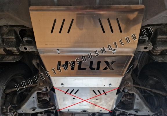 Cache de protection de radiateur Toyota Hilux Revo - Aluminium