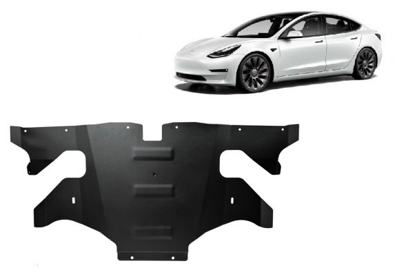 Protection moteur arrière pour Tesla Model 3 AWD