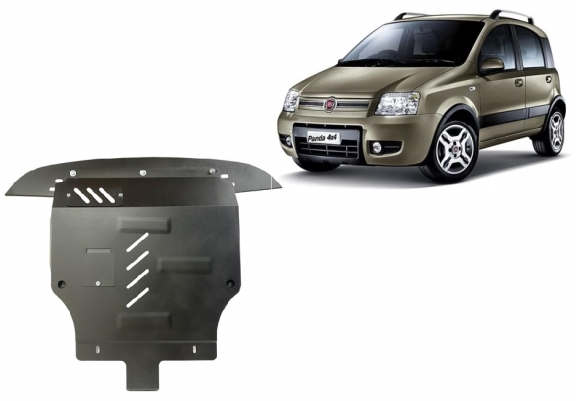 Cache sous moteur et de la boîte de vitesse Fiat Panda 4x4