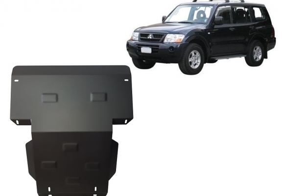 Cache sous moteur et de la radiateur Mitsubishi Pajero Sport 1